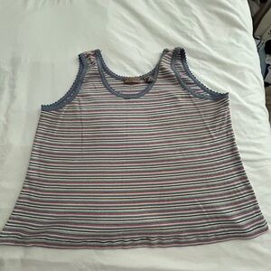 Multicolor Striped Tank Top